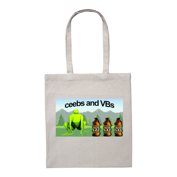 Ceebs and VBs - Heavy Duty Canvas Tote with Gusset  Thumbnail