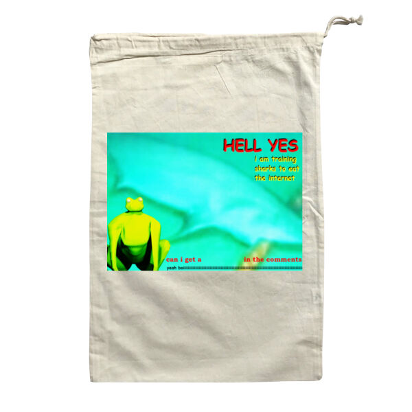 Sharks Eating The Internet  - Ham Bag Thumbnail